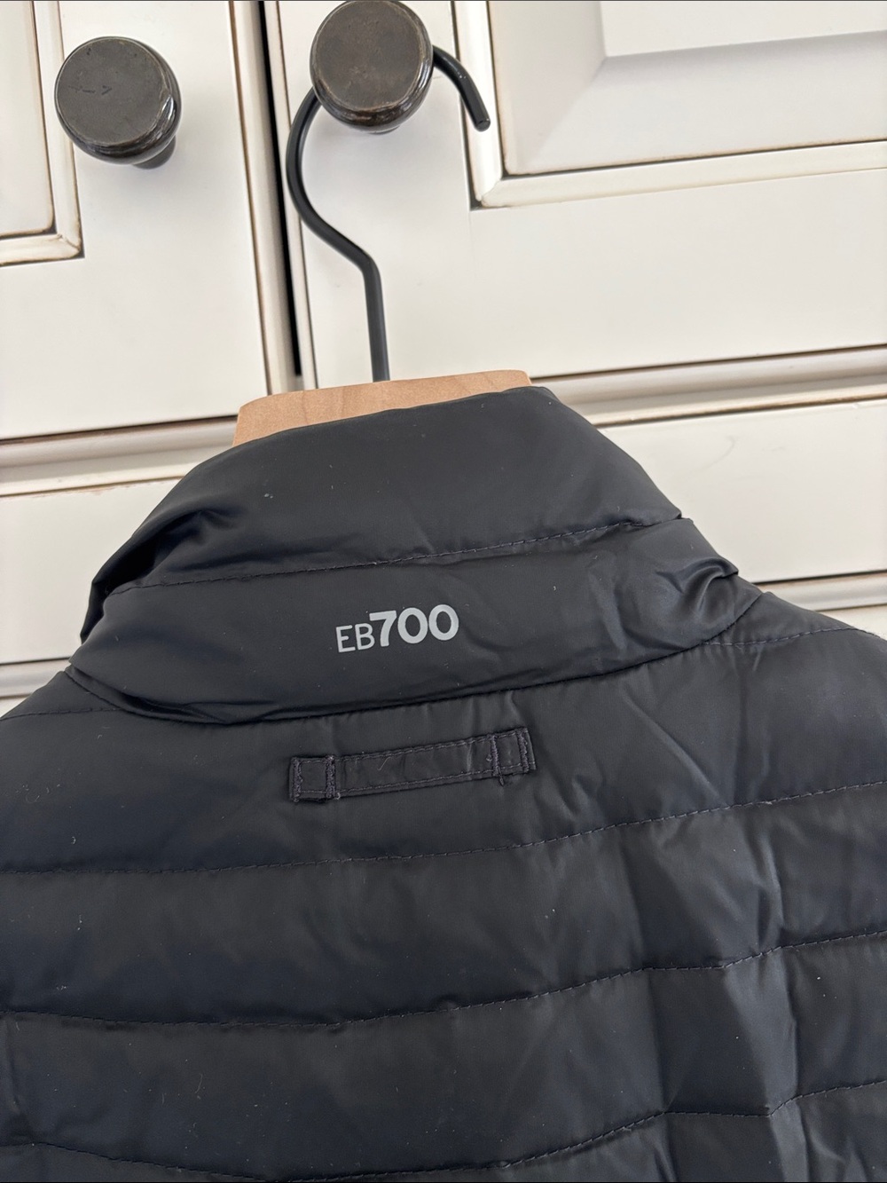 Eddie Bauer Black EB 700 Goose Down Full Zip Puffer Vest Women’s Outdoors Small - Picture 2 of 13